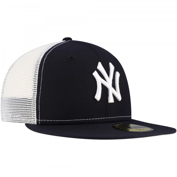 Бейсболка New York Yankees New Era Navy Team Color 59FIFTY Trucker