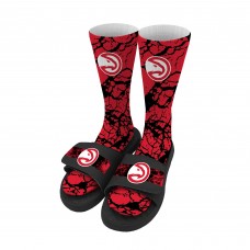 Носки и шлепки Atlanta Hawks ISlide Distressed