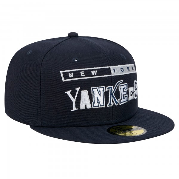 Бейсболка New York Yankees New Era Navy Ransom 59FIFTY