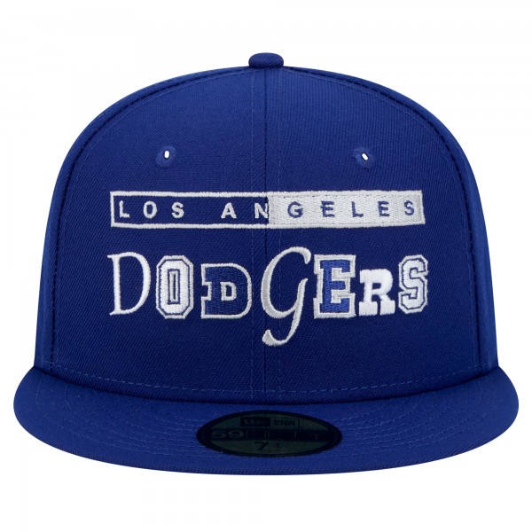 Бейсболка Los Angeles Dodgers New Era Royal Ransom 59FIFTY