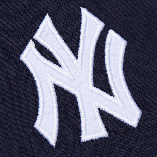 New York Yankees Derek Jeter Mitchell & Ness Navy Cooperstown Collection Heavyweight Premium Player Vintage Logo T-Shirt