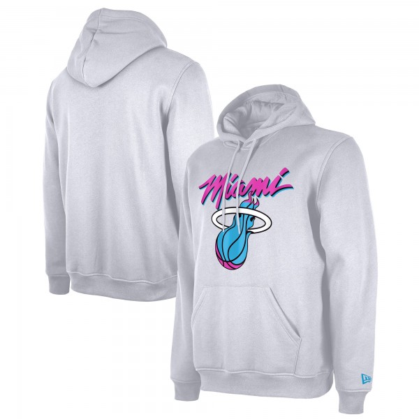 Толстовка Miami Heat New Era White 2024/25 City Edition