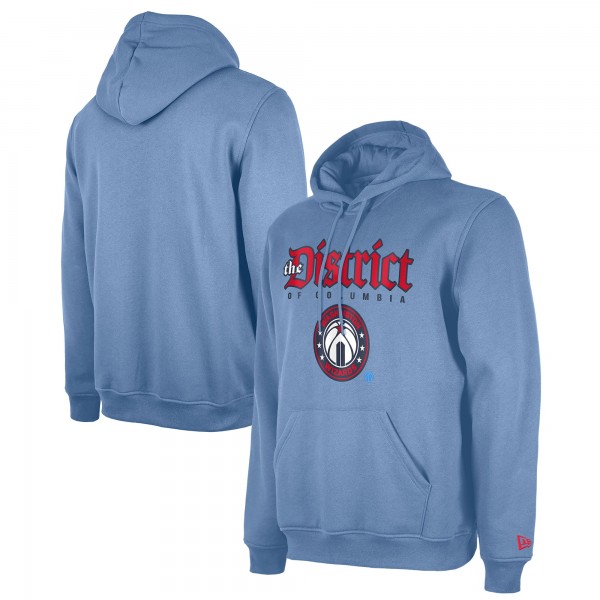 Толстовка Washington Wizards New Era 2024/25 City Edition - Powder Blue