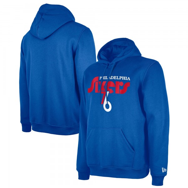 Толстовка Philadelphia 76ers New Era 2024/25 City Edition - Royal