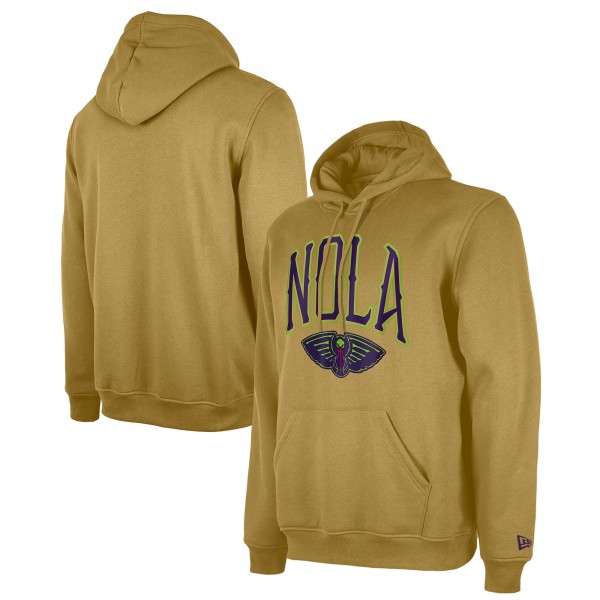 Толстовка New Orleans Pelicans New Era 2024/25 City Edition - Tan