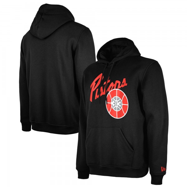 Толстовка Detroit Pistons New Era 2024/25 City Edition - Black