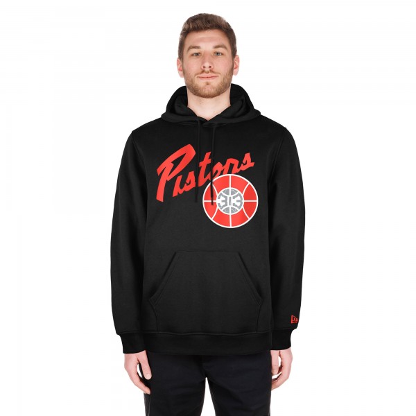 Толстовка Detroit Pistons New Era 2024/25 City Edition - Black