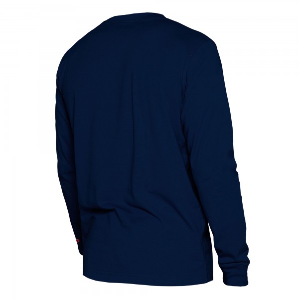 Футболка с длинным рукавом Denver Nuggets New Era 2024/25 City Edition - Navy