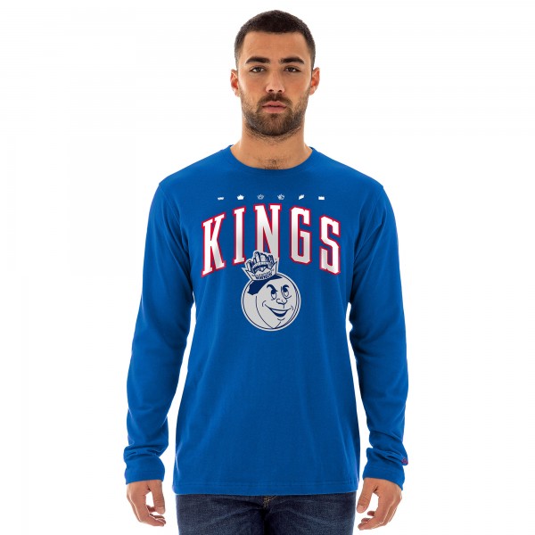Футболка с длинным рукавом Sacramento Kings New Era 2024/25 City Edition - Blue