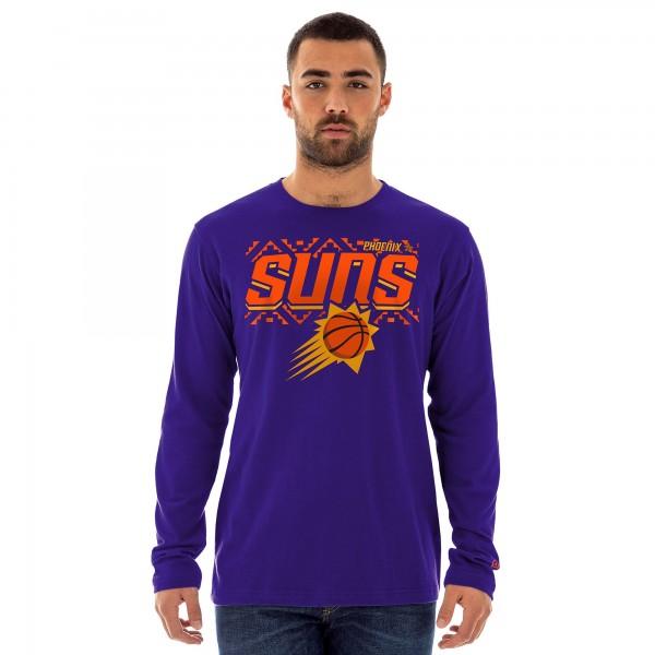 Футболка с длинным рукавом Phoenix Suns New Era 2024/25 City Edition - Purple