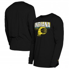 Футболка с длинным рукавом Indiana Pacers New Era 2024/25 City Edition - Black