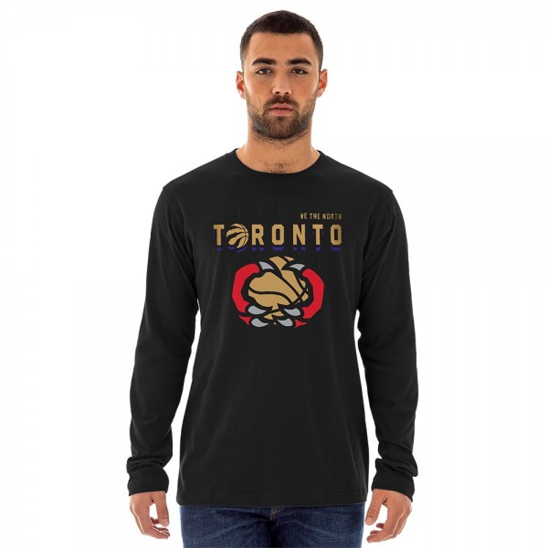 Футболка с длинным рукавом Toronto Raptors New Era 2024/25 City Edition - Black