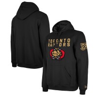 Толстовка Toronto Raptors New Era 2024/25 City Edition Chenille Heavyweight - Black