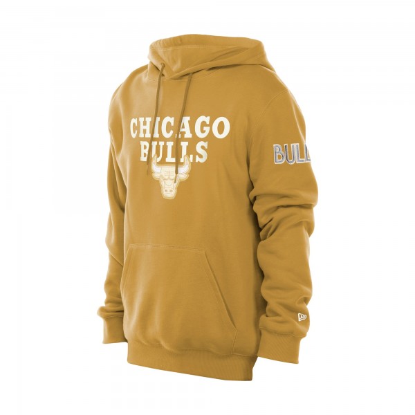 Толстовка Chicago Bulls New Era 2024/25 City Edition Chenille Heavyweight - Tan