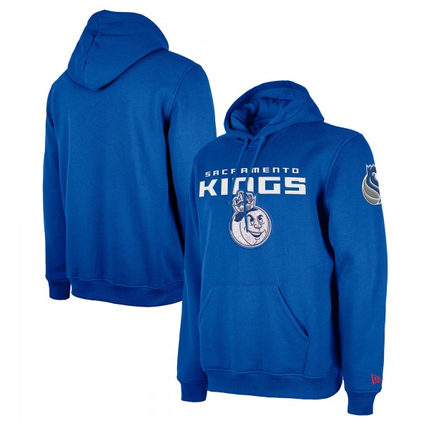 Толстовка Sacramento Kings New Era 2024/25 City Edition Chenille Heavyweight - Blue
