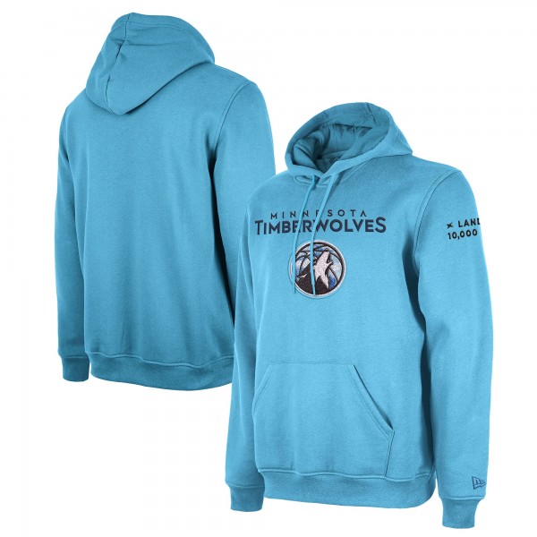 Толстовка Minnesota Timberwolves New Era 2024/25 City Edition Chenille Heavyweight - Blue