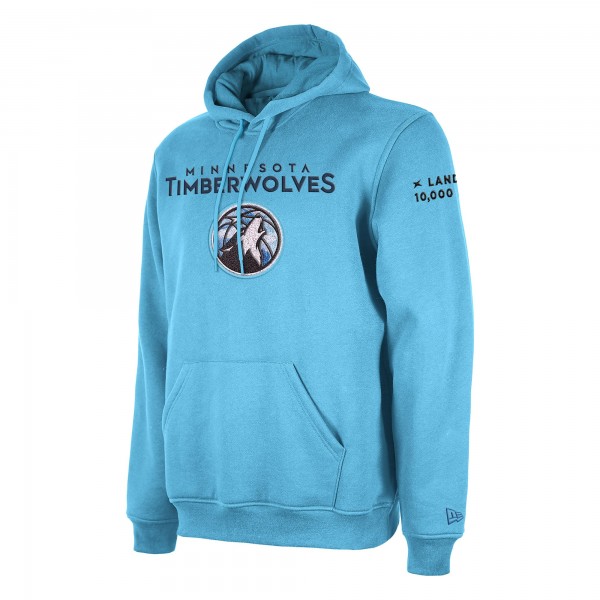 Толстовка Minnesota Timberwolves New Era 2024/25 City Edition Chenille Heavyweight - Blue