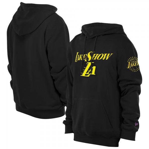 Толстовка Los Angeles Lakers New Era 2024/25 City Edition Chenille Heavyweight - Black