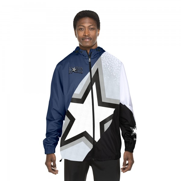 Ветровка на молнии Orlando Magic New Era 2024/25 City Edition - Navy