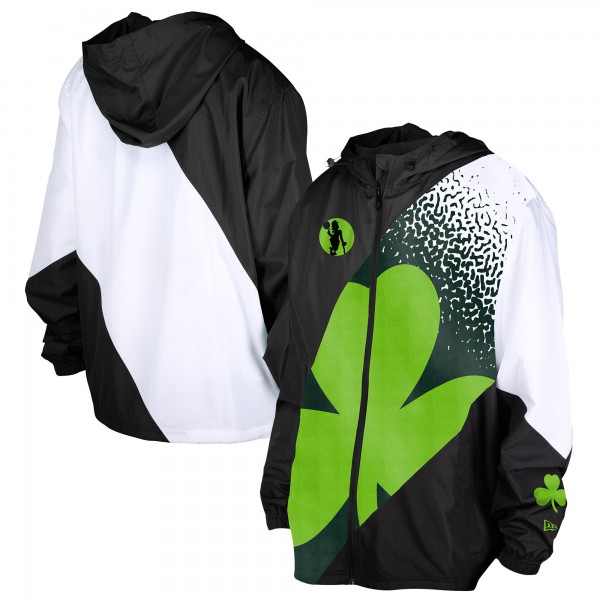 Ветровка на молнии Boston Celtics New Era 2024/25 City Edition - Black