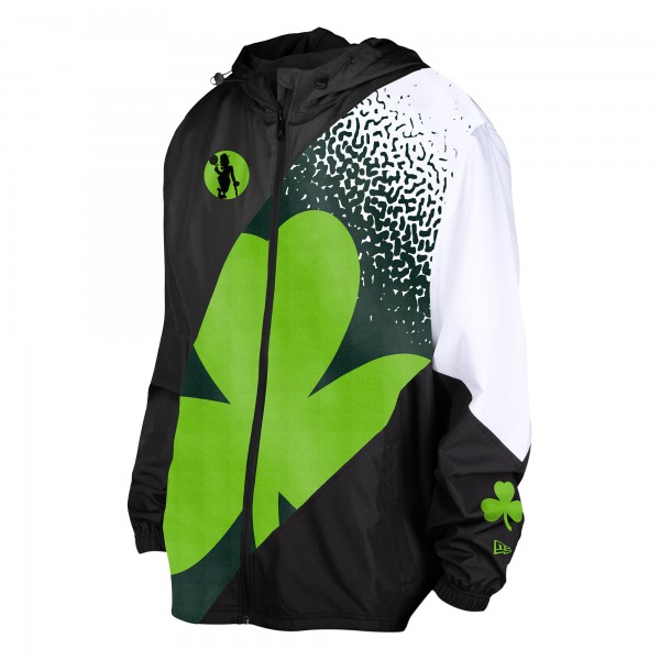 Ветровка на молнии Boston Celtics New Era 2024/25 City Edition - Black