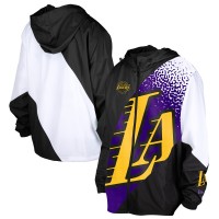 Ветровка на молнии Los Angeles Lakers New Era 2024/25 City Edition - Black