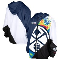 Ветровка на молнии Denver Nuggets New Era 2024/25 City Edition - Navy
