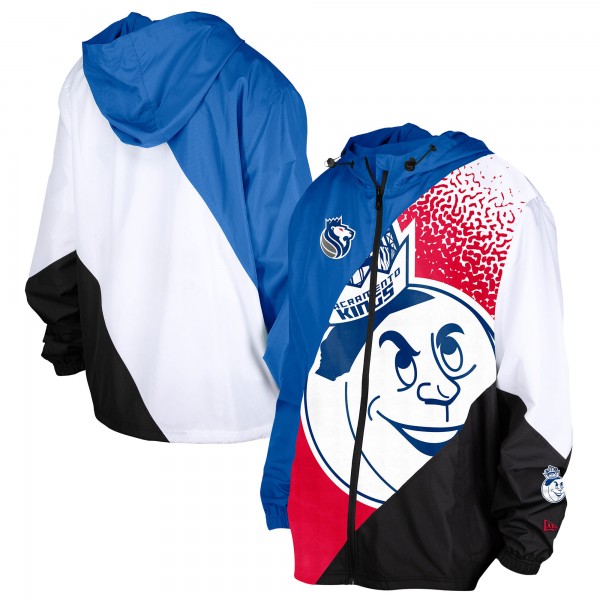 Ветровка на молнии Sacramento Kings New Era 2024/25 City Edition - Blue