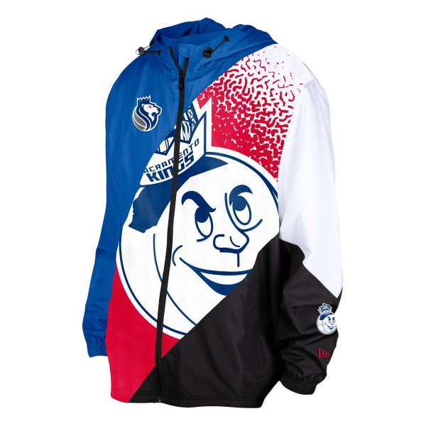 Ветровка на молнии Sacramento Kings New Era 2024/25 City Edition - Blue