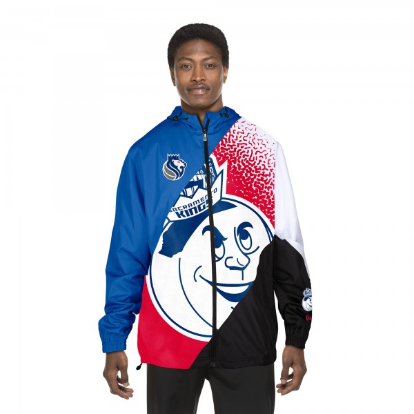 Ветровка на молнии Sacramento Kings New Era 2024/25 City Edition - Blue