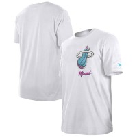 Футболка Miami Heat New Era White 2024/25 City Edition Chenille Heavyweight