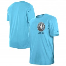 Футболка Minnesota Timberwolves New Era 2024/25 City Edition Chenille Heavyweight - Blue