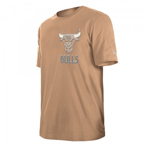 Футболка Chicago Bulls New Era 2024/25 City Edition Chenille Heavyweight - Tan