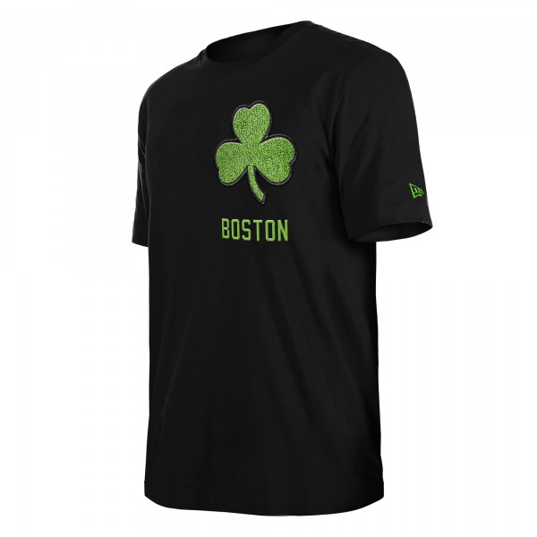 Футболка Boston Celtics New Era 2024/25 City Edition Chenille Heavyweight - Black