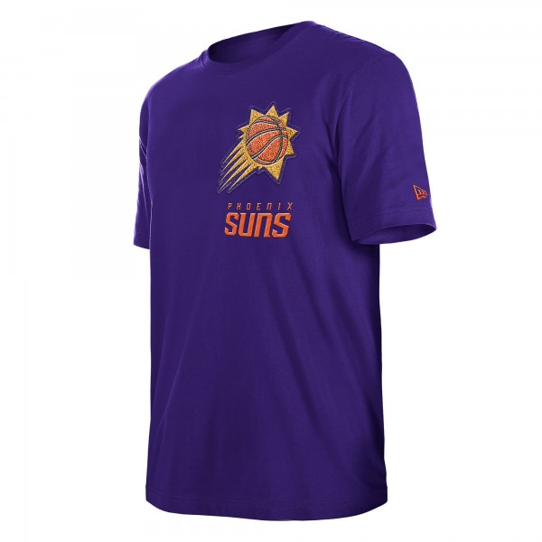 Футболка Phoenix Suns New Era 2024/25 City Edition Chenille Heavyweight - Purple