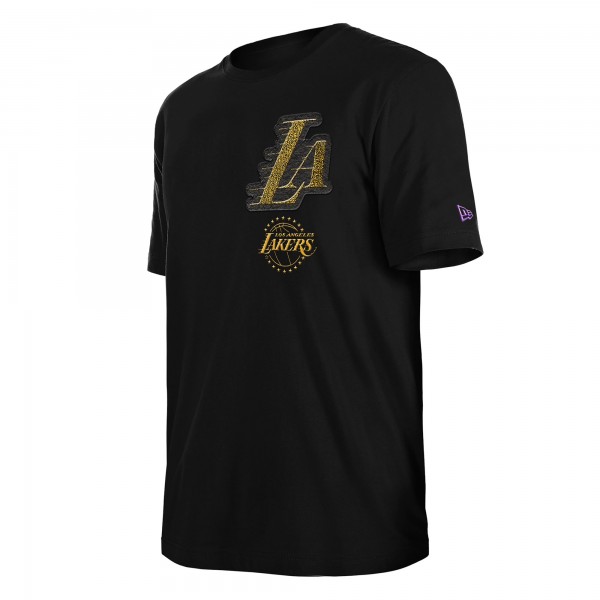 Футболка Los Angeles Lakers New Era 2024/25 City Edition Chenille Heavyweight - Black