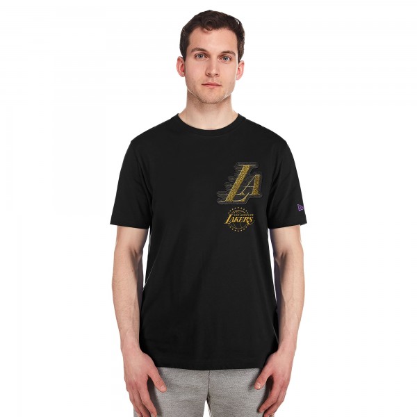 Футболка Los Angeles Lakers New Era 2024/25 City Edition Chenille Heavyweight - Black