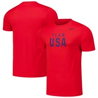 Футболка Team USA Nike Legend Performance - Red