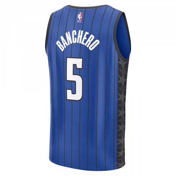 Джерси Orlando Magic Paolo Banchero Fanatics Blue Fast Break Replica Player - Statement Edition