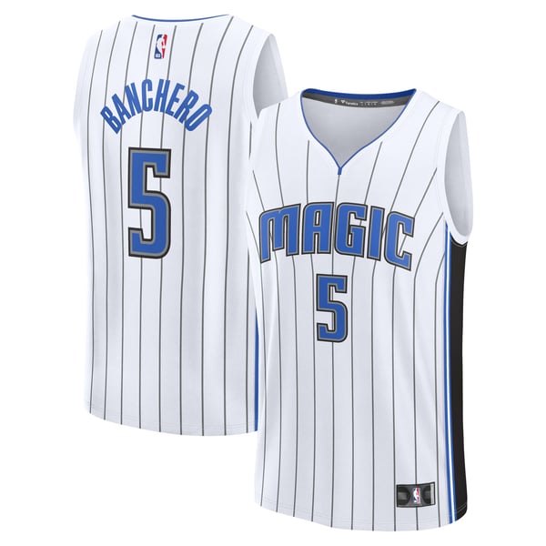 Джерси Orlando Magic Paolo Banchero Fanatics White Fast Break Replica - Association Edition