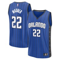 Джерси Orlando Magic Franz Wagner Fanatics Blue Fast Break Replica Player - Statement Edition