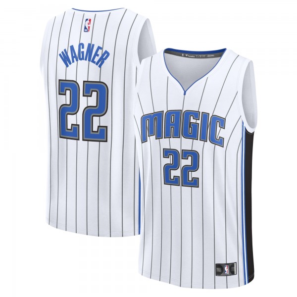 Подростковая Orlando Magic Franz Wagner Fanatics White Fast Break Replica Player Jersey - Association Edition