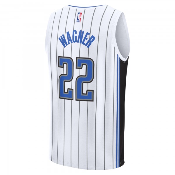 Подростковая Orlando Magic Franz Wagner Fanatics White Fast Break Replica Player Jersey - Association Edition