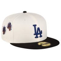 Бейсболка Bricks & Wood x Los Angeles Dodgers New Era Cream 59FIFTY
