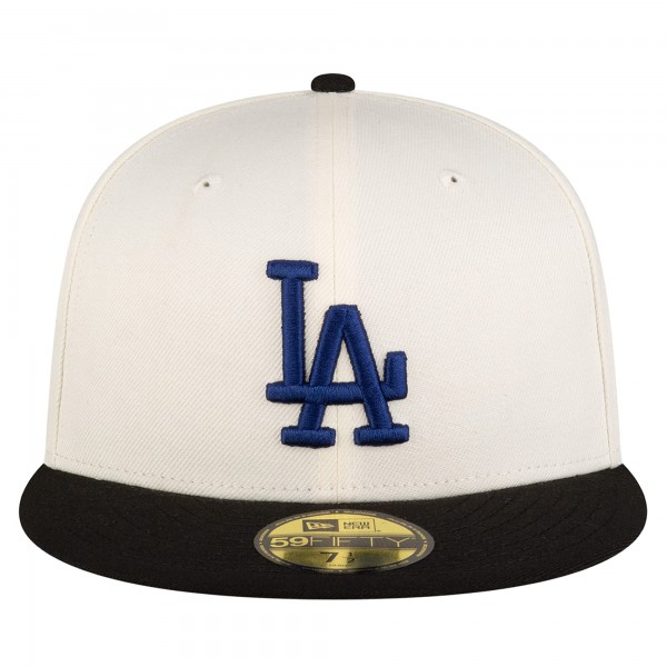 Бейсболка Bricks & Wood x Los Angeles Dodgers New Era Cream 59FIFTY