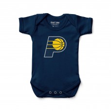 Newborn & Малышам Indiana Pacers Chad & Jake Navy Primary Logo Bodysuit