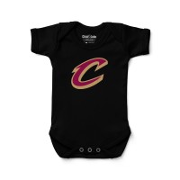 Newborn & Малышам Cleveland Cavaliers Chad & Jake Black Primary Logo Bodysuit
