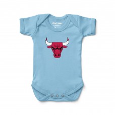 Newborn & Малышам Chicago Bulls Chad & Jake Light Blue Primary Logo Bodysuit