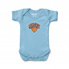 Newborn & Малышам New York Knicks Chad & Jake Light Blue Primary Logo Bodysuit