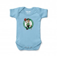 Newborn & Малышам Boston Celtics Chad & Jake Light Blue Primary Logo Bodysuit
